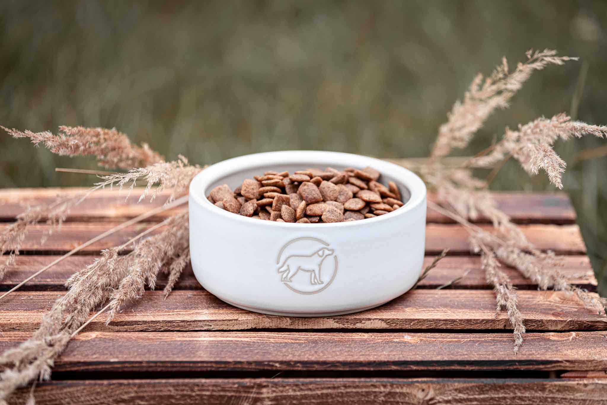 Futternapf für Hunde aus Keramik - Handarbeit aus Deutschland - Napf - floraHUNDfauna