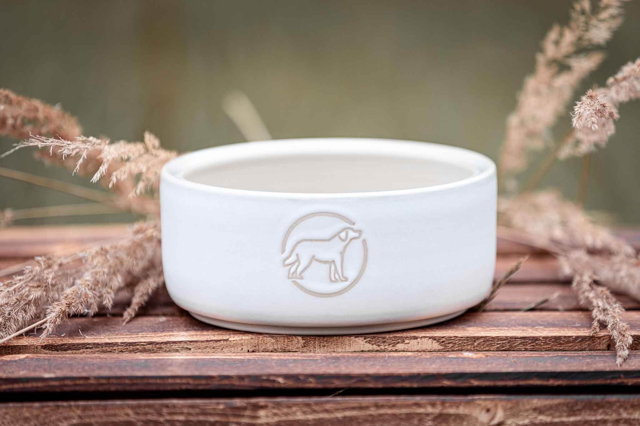 Futternapf für Hunde aus Keramik - Handarbeit aus Deutschland - Napf - floraHUNDfauna