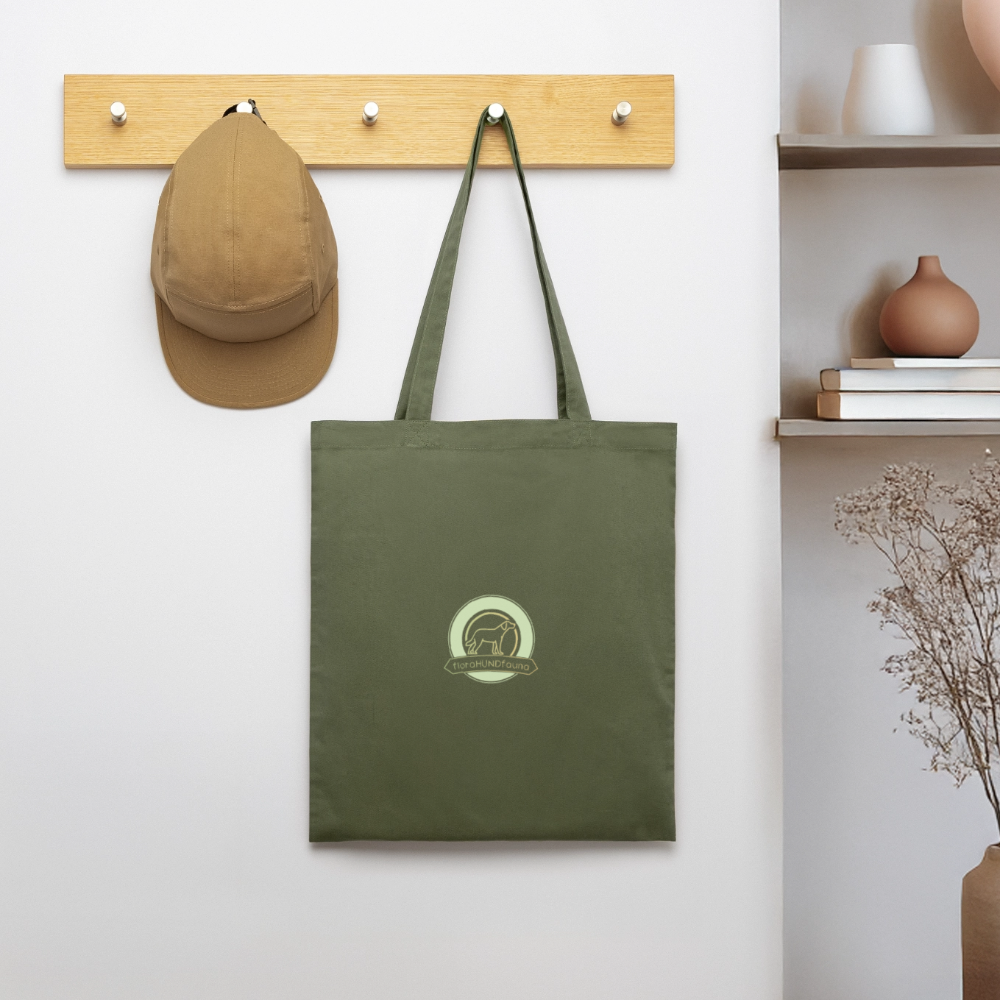 Bio-Stoffbeutel – nachhaltig, praktisch & hundefreundlich - Khaki