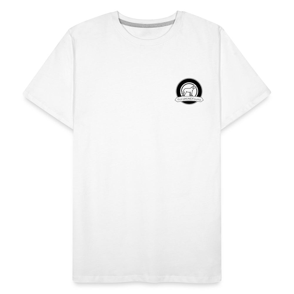 Männer Premium Bio T-Shirt - Weiß