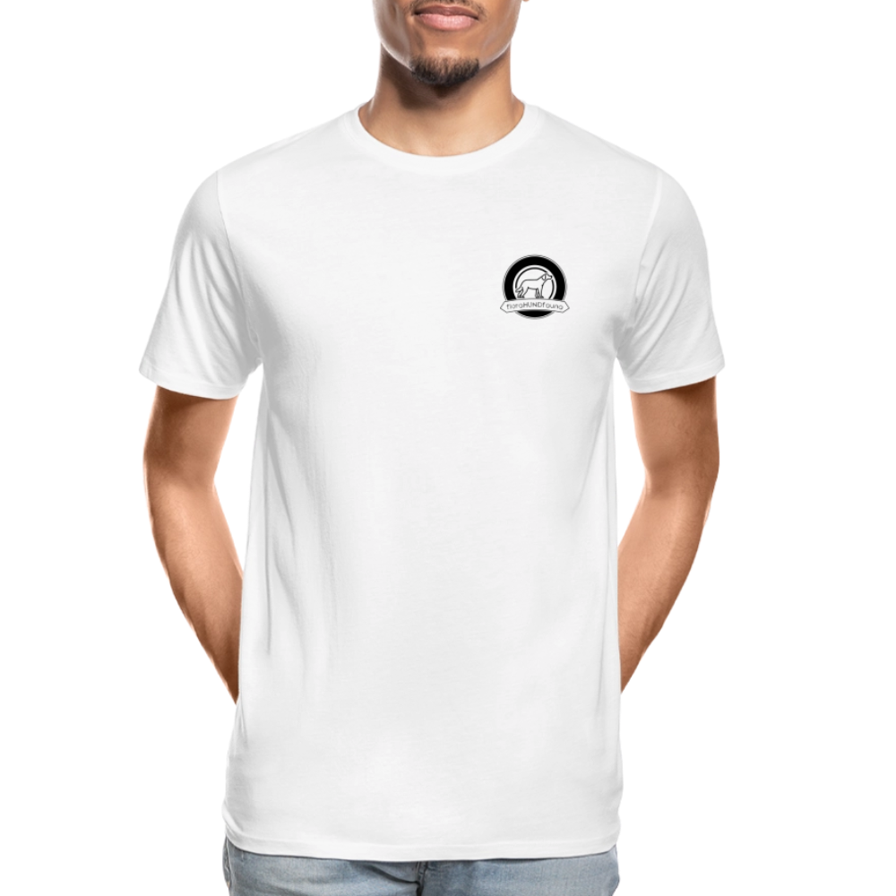 Männer Premium Bio T-Shirt - Weiß