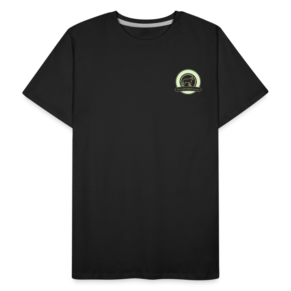 Männer Premium Bio T-Shirt - Schwarz