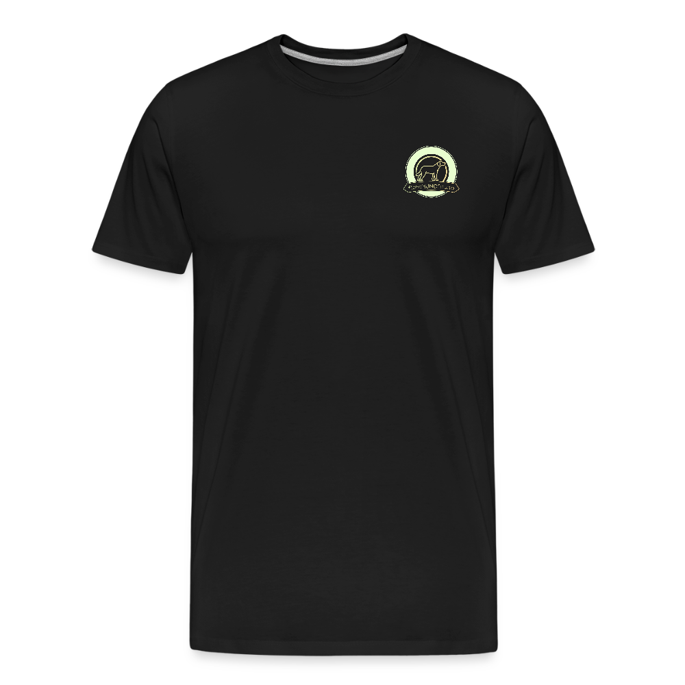 Männer Premium Bio T-Shirt - Schwarz