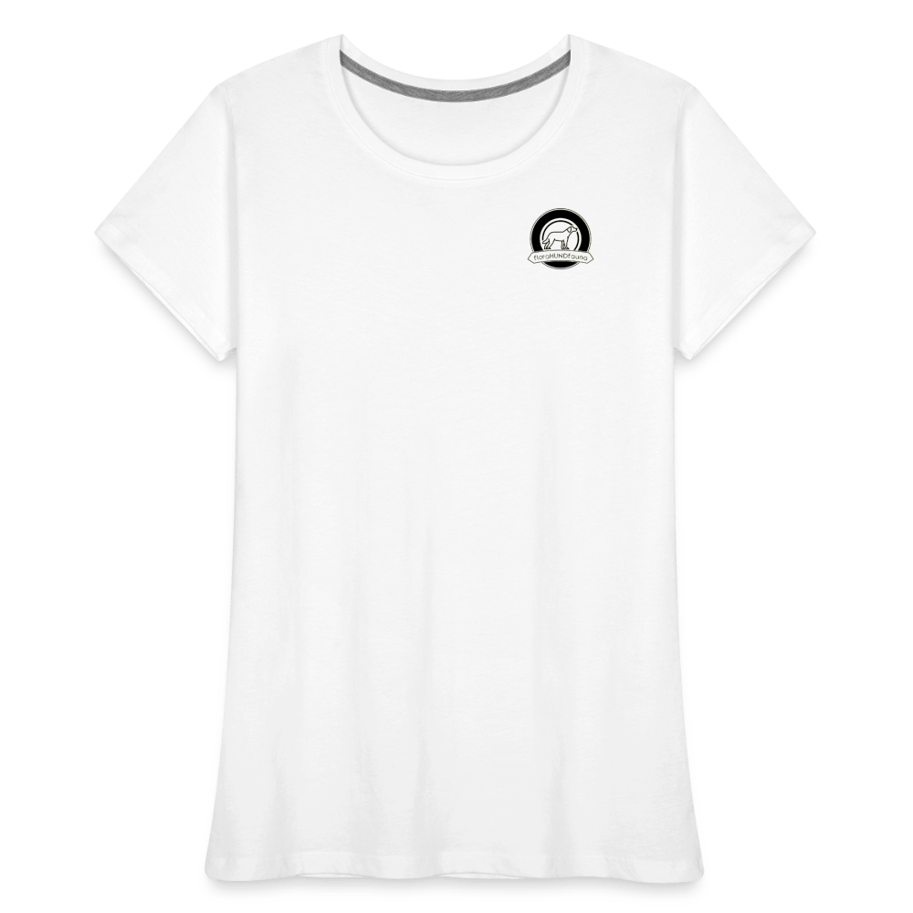 Frauen Bio - T-Shirt – weich, nachhaltig - Frauen Premium Bio T-Shirt - floraHUNDfauna