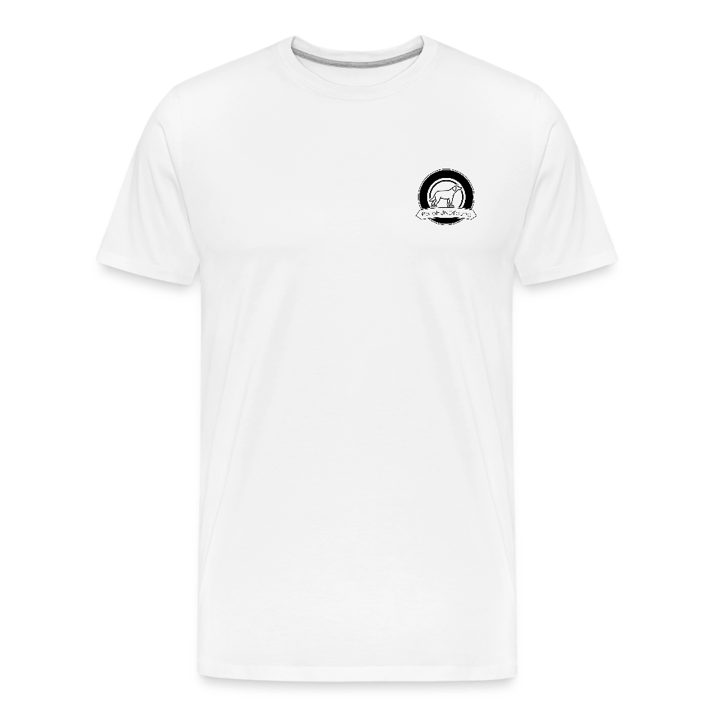 Herren Bio - T-Shirt – bequem, nachhaltig - Männer Premium Bio T-Shirt - floraHUNDfauna