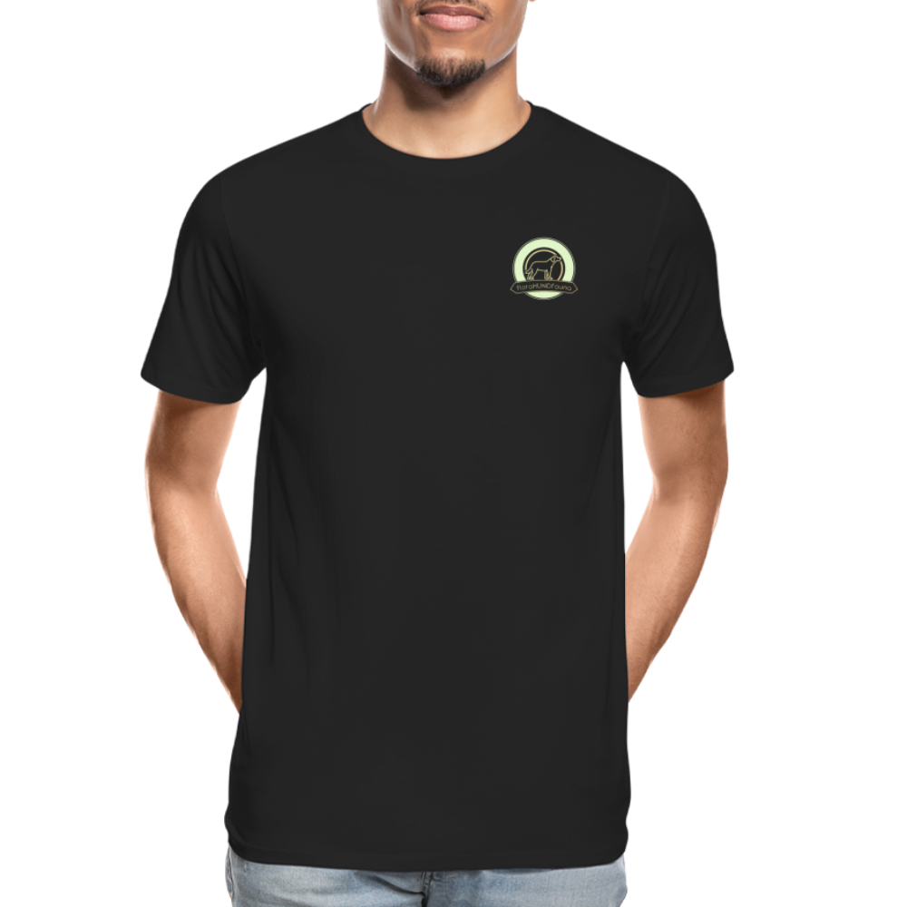 Männer Premium Bio T-Shirt - Schwarz