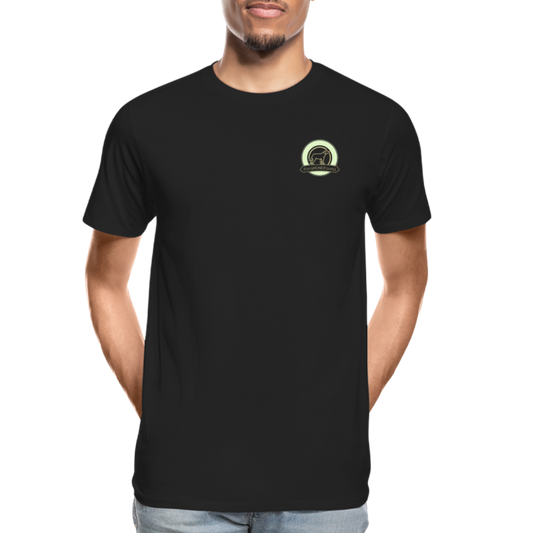 Männer Premium Bio T-Shirt - Schwarz