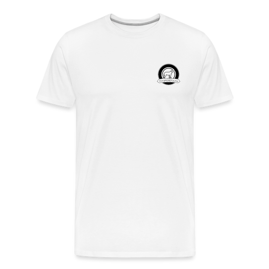 Männer Premium Bio T-Shirt - Weiß