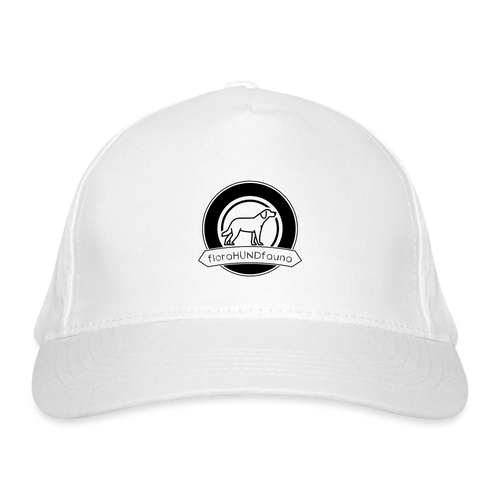 Bio-Baseballkappe - Weiß