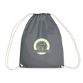 Turnbeutel grau - Gassirunde, Ausflug, Alltag - Turnbeutel - floraHUNDfauna