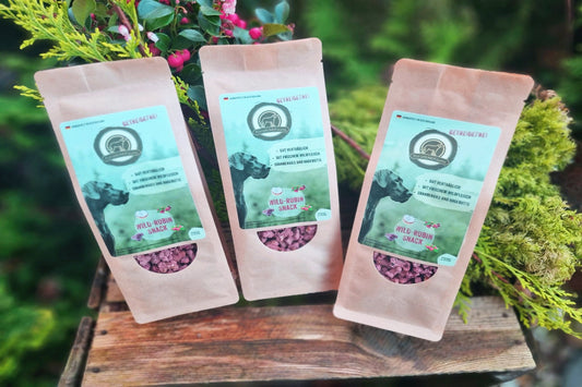 Wildrubin - Snack im Set - getreidefrei - Snacks - floraHUNDfauna